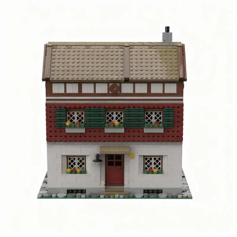 Art Craft Gift Ideas - 2690pcs MOC Modular Buildings Old Living