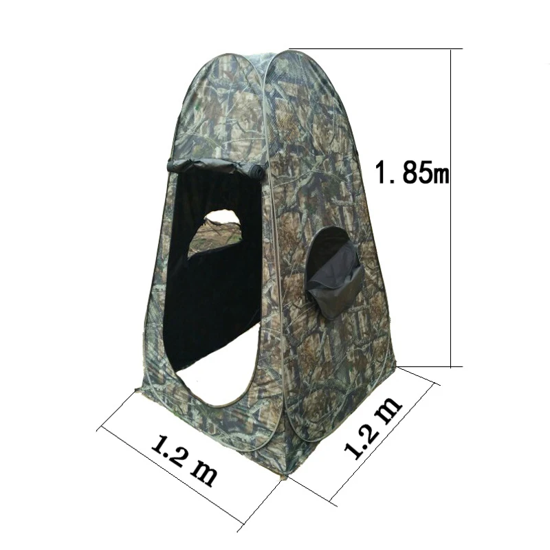 Automatic Pop Up Single Person Camouflage Dressing Bath Fishing Photography Bird Watching Prinvicy Tent Movable Easy Carry