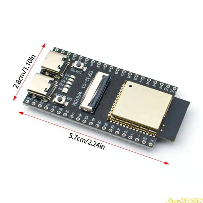 2.4 GHz Wireless Bluetooth-Compatible Control Board with Twin Cable Link Access, Camera Port and GPIO Expansion for Coding 831F
