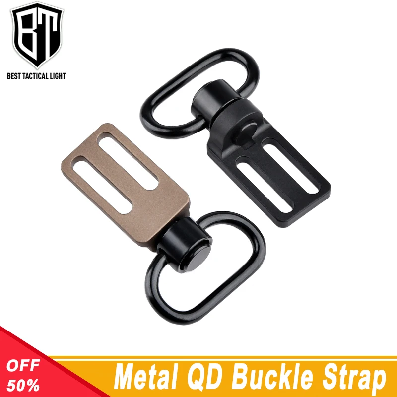 

Metal QD Buckle Strap Convert Between 2 To 1 Point Triglide 1 Inch Buckle StrapTactical Game Equip Airsoft Hunting Accessories