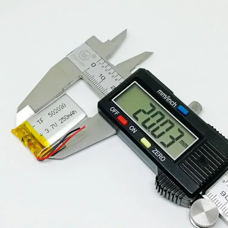 Caneta de gravação caneta de leitura bateria recarregável embutida polímero 3.7V 502030   núcleo de lítio universal embutido mais leve