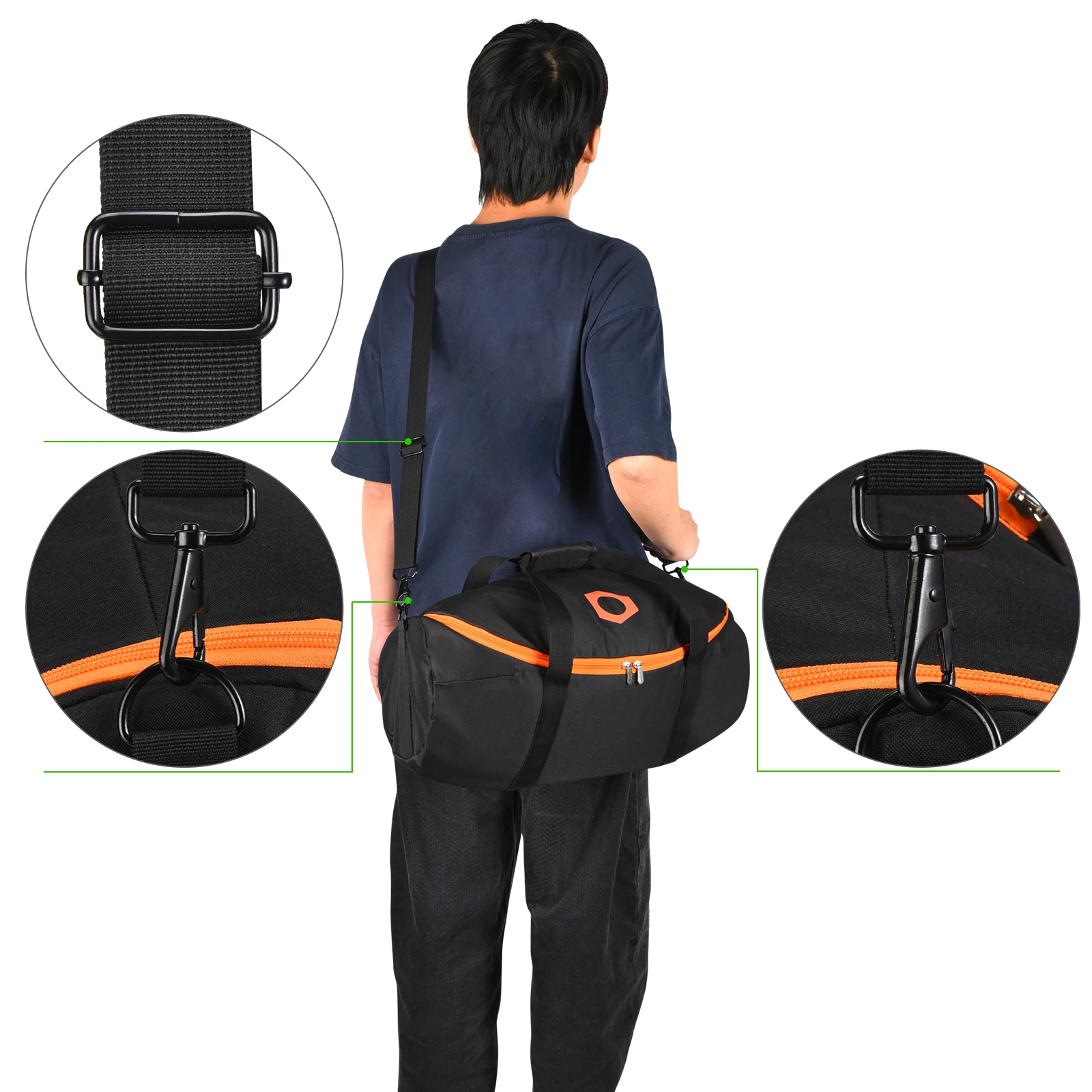 

Портативный чехол для хранения с отстегивающимся ремнем, дорожная сумка для переноски, совместимая с JBL Boombox 4