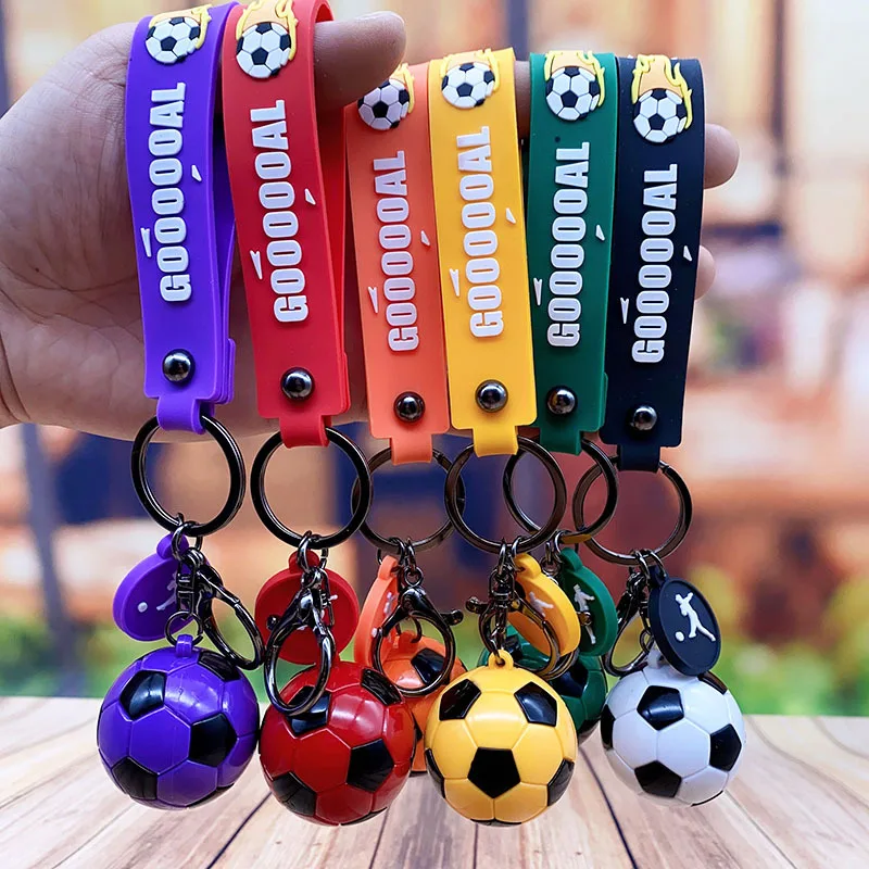 Football Game Souvenirs Football Keychain To Play Football Boy Keychain Man Keychain for Football Lovers Gift Keyring