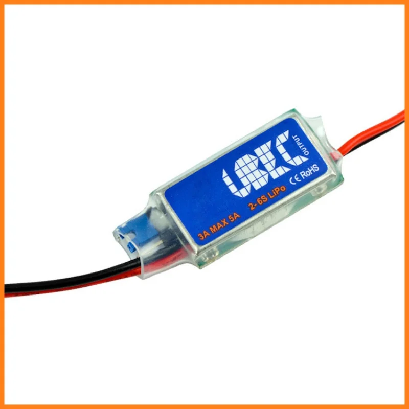 ESC BEC interruptor antiinterferencias, fuente de alimentación 2-6S, módulo de reducción de voltaje 3A 5V, accesorio para modelo de avión UBEC