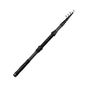 Black fishing rod