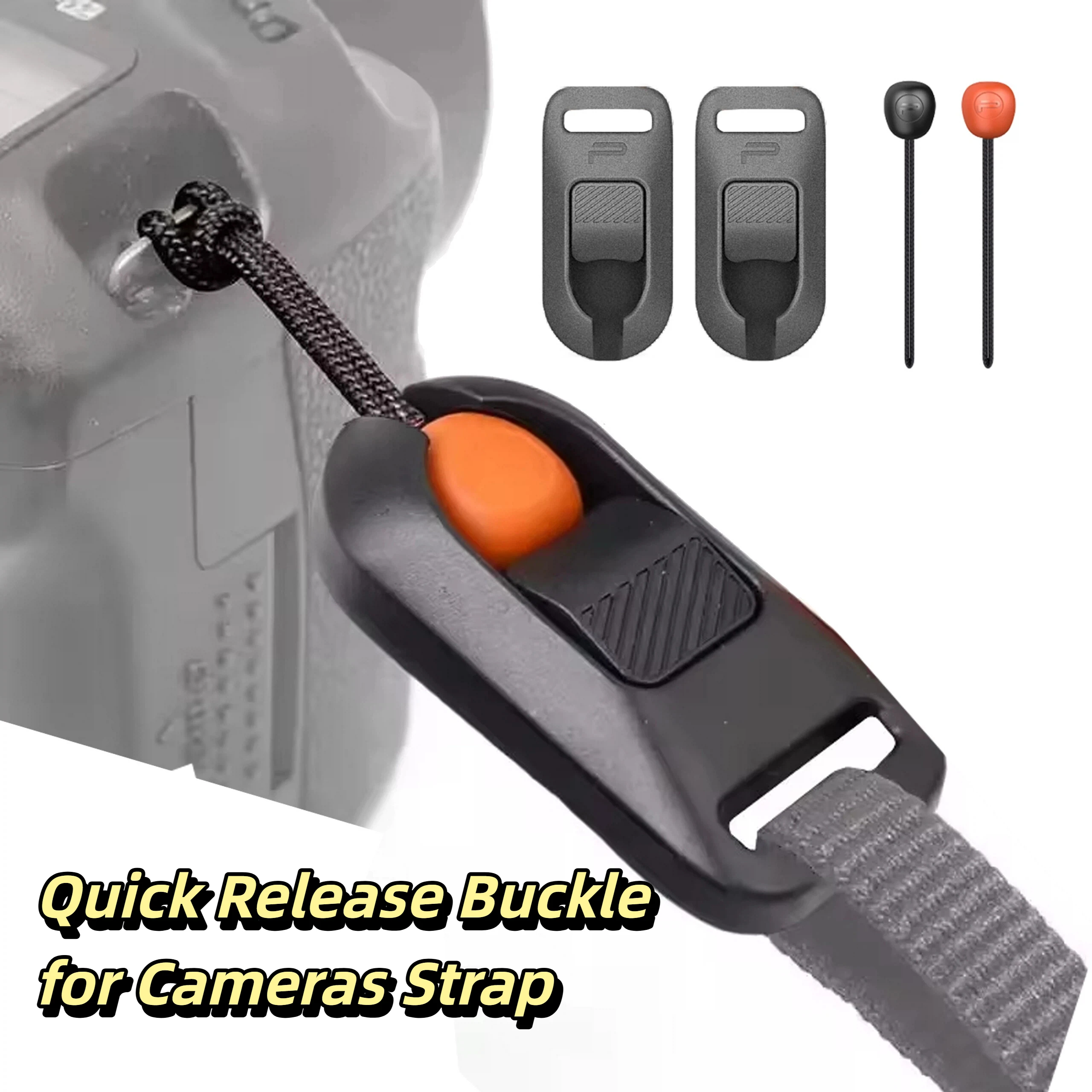 Quick Release Buckle for Cameras Straps Camera Buckle Shoulder Straps Wrist Band Connector for Sony Canon Nikon Fujifilm SLR