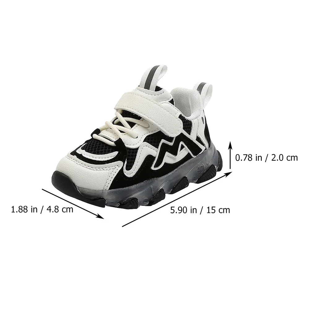 

Светящиеся кроссовки, черные 28, дышащая сетчатая обувь с подсветкой, нескользящая летняя осенне-зимняя спортивная обувь