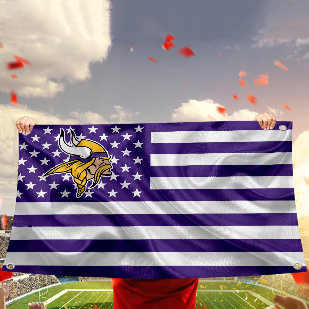 Flag Pride Flag Flag to Hang Flags for Rooms Banner Flags for Bedrooms M-minnesota V-vikings Wall Decoration Room Decor Y2k Lgbt