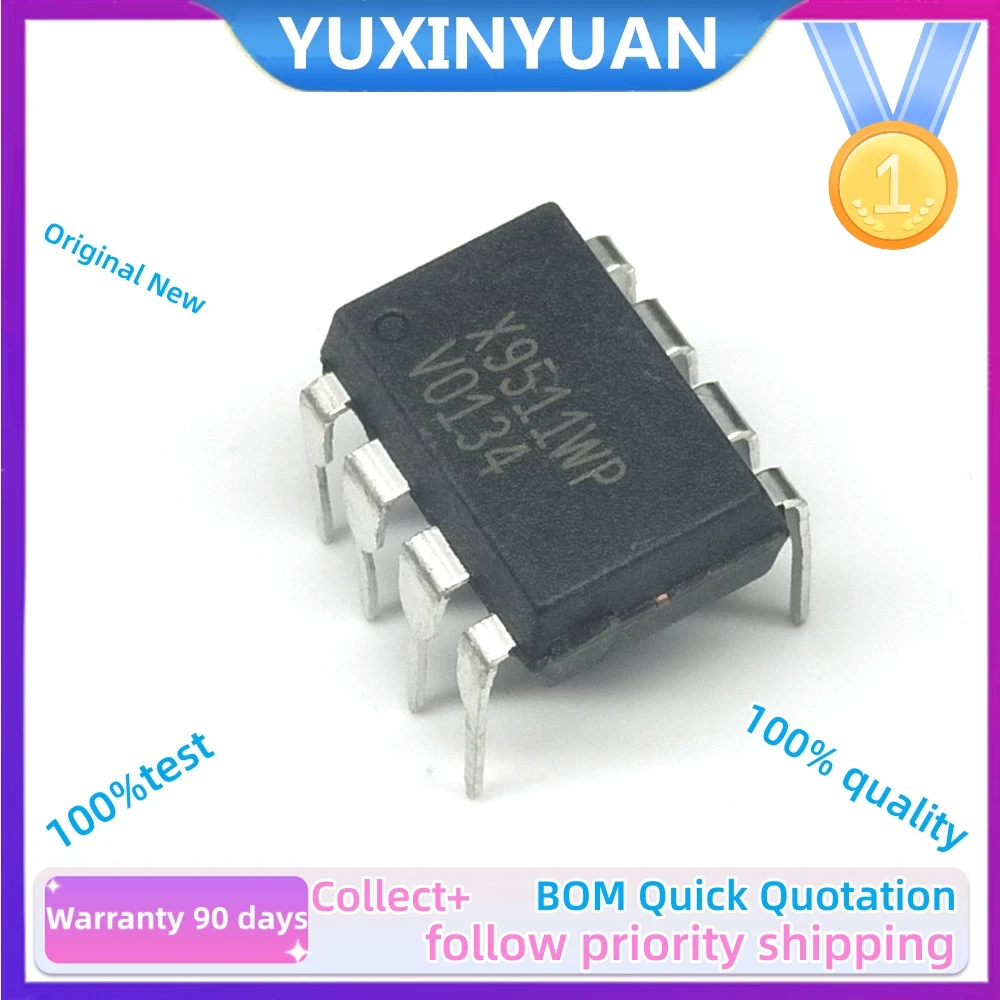 2PCS X9511WP DIP8 X9103P X9104P X9503P IC IN STOCK