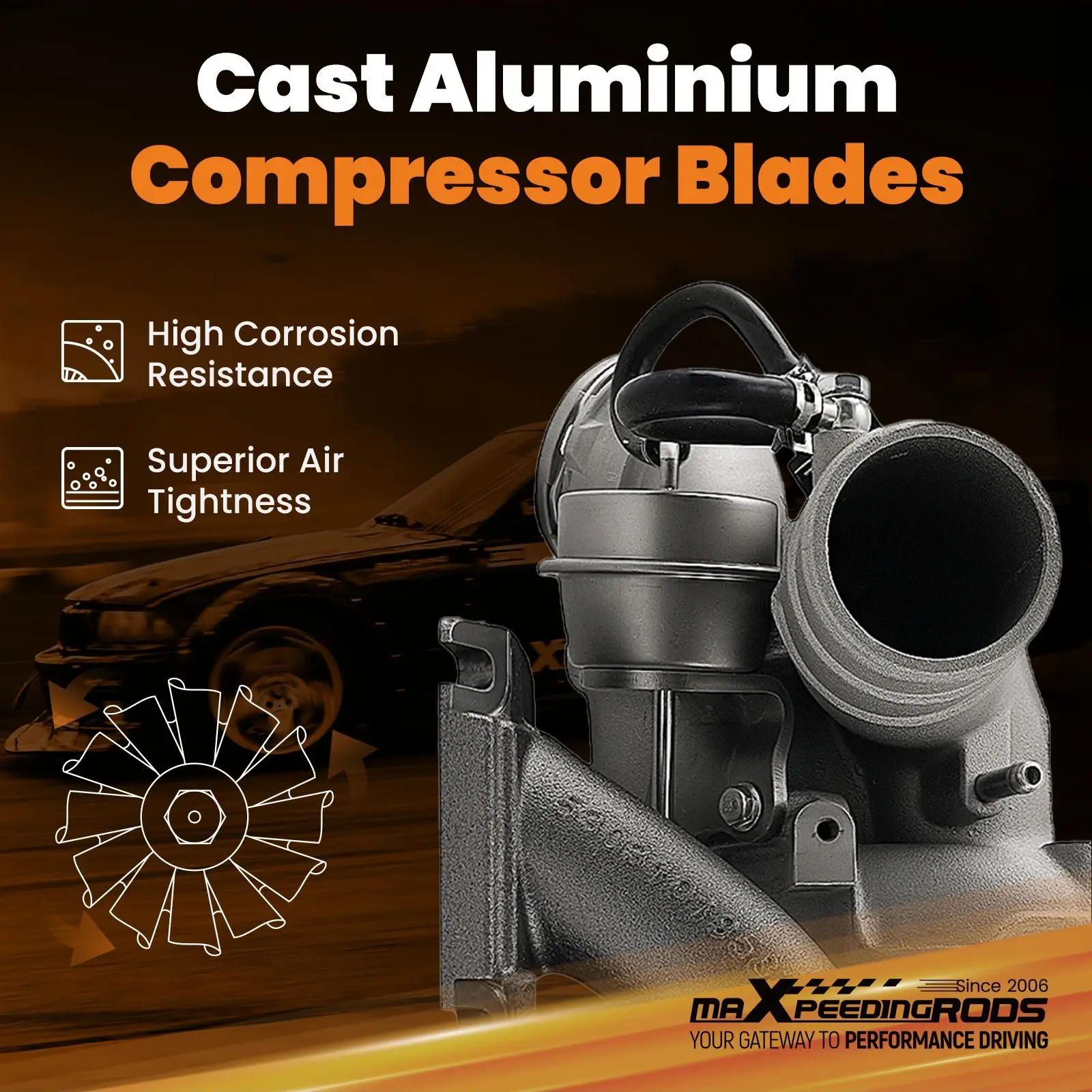 Neuer Turbolader für Audi A3 VW Golf 1.8 TFSI 06J145702G 118KW CDAA Motor – Detail 5