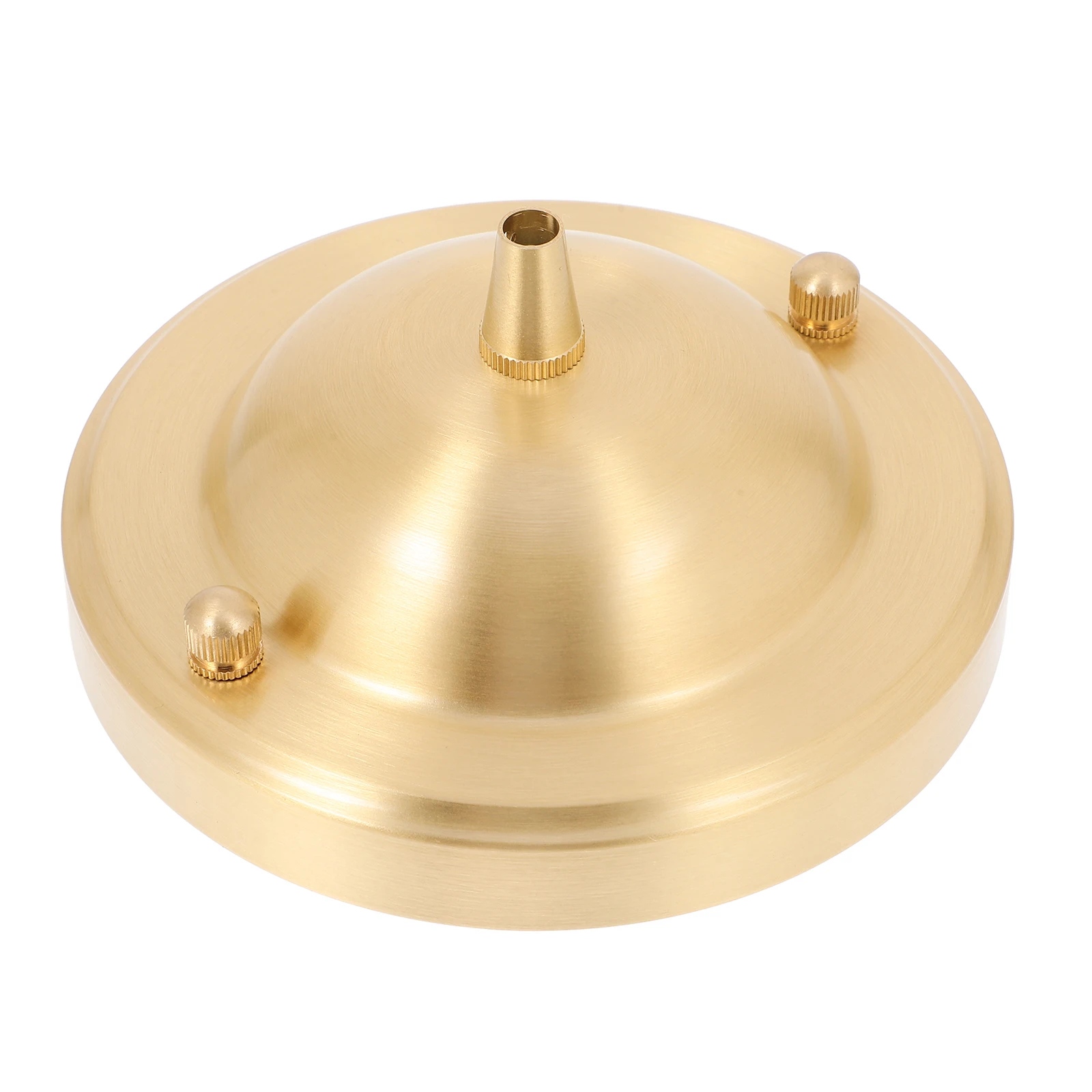 

Copper Chassis Light Canopy Ceiling Light Canopy Lamp Cover Plate Replacement Lock Metal Safe Reusable Longtime
