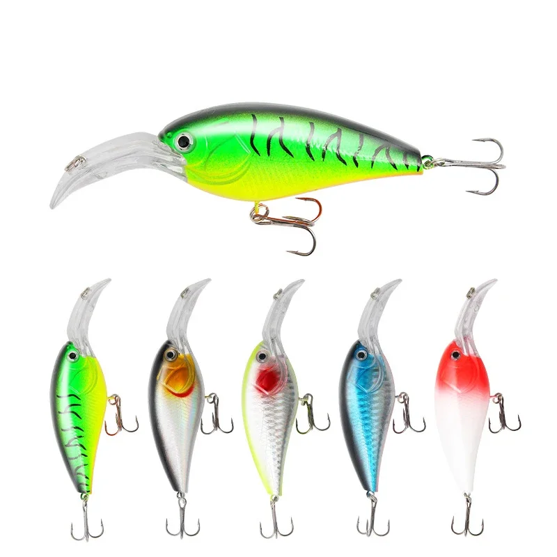 Crank Baits Bronzing Laser Wobblers 10.7cm 21g Pike Fishing Lure Artificial Bait Hard Swimbait Fishing Tackle Lures