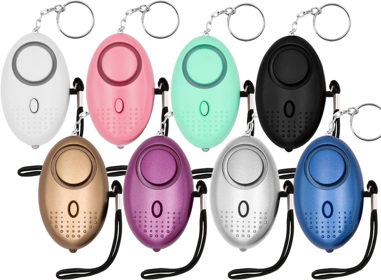 

Sound Alarm,140DB Emergency Self-Defense Security Alarm Keychain with LED Lights,Emergency Safety Alarm for Women,Children,Elder