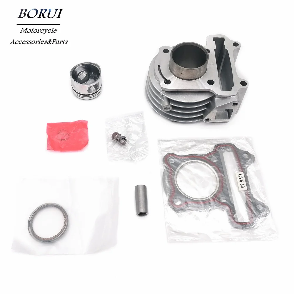 

Motorcycle Performance Parts 39mm Engine Cylinder Kit Piston Ring Set For GY6 50CC Moped Scooter ATV Quad Buggy Pit Bike