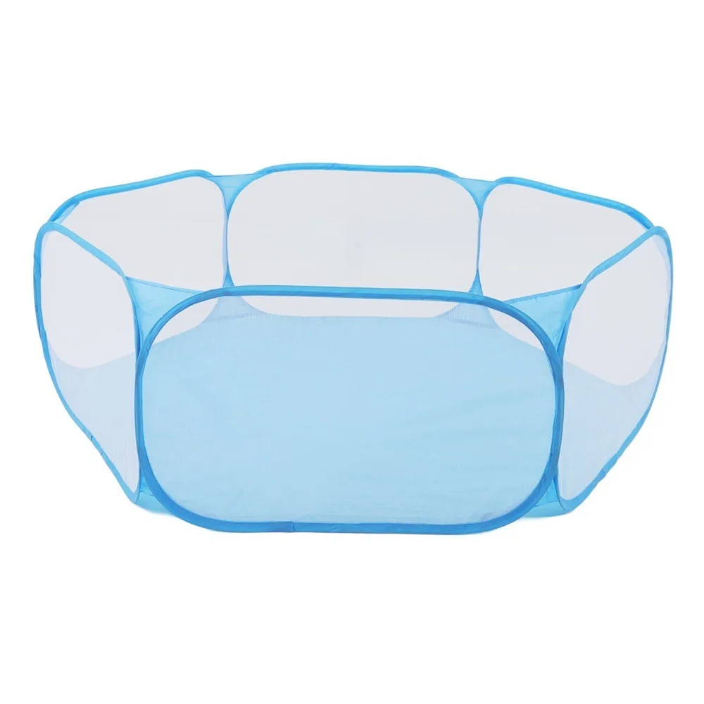 Polyester Small Animals Tent Sturdy Foldable Foldable Pet Playpen Breathable Mesh Easy Access Design Breathable Pet Playpen