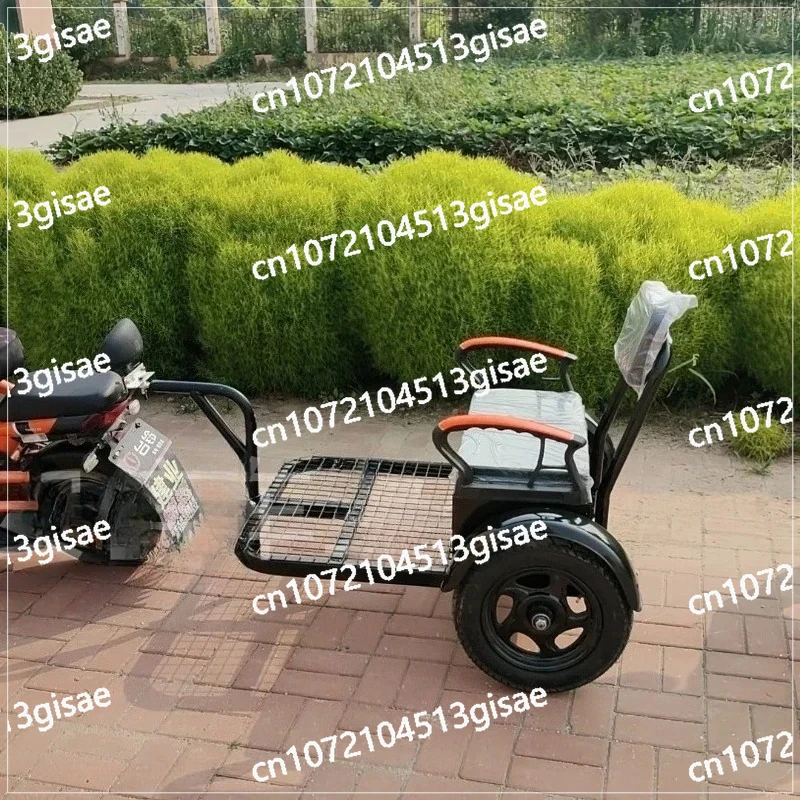 

Задний открытый прицеп для домашних животных, велосипедный электрический прицеп для мотоцикла