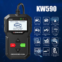 OBD2 Scanner KONNWEI KW590 Cars Diagnostic Tools Automotive OBDII Code Readers Support Multi-Brands Cars&languages Free Update