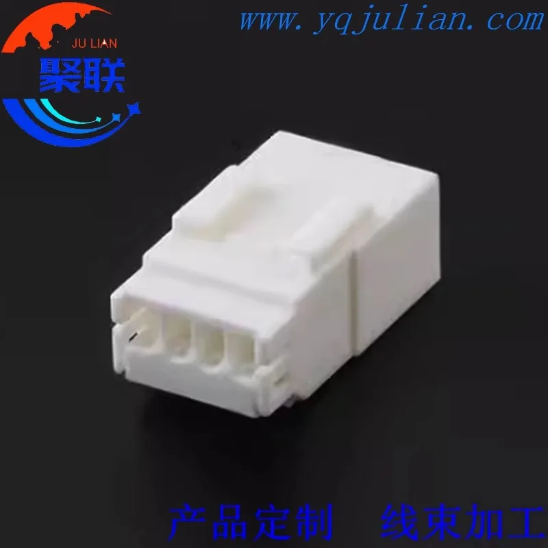 Auto 4pin plug 174929-1 unsealed wiring cable harness connector with terminals
