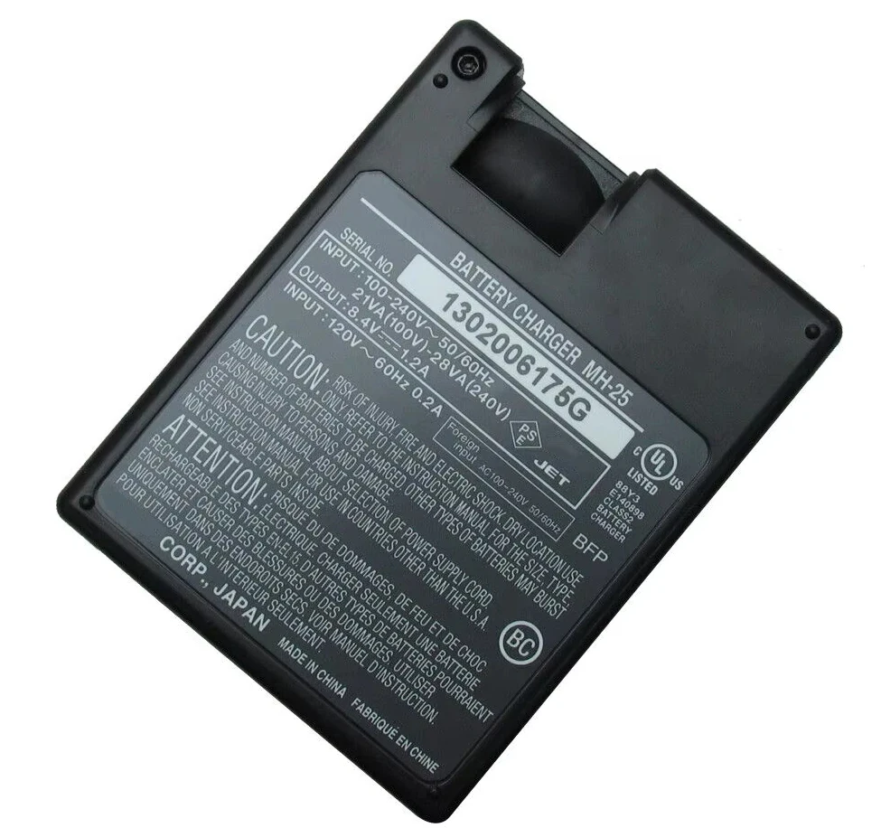 Cargador de batería MH-25 genuino para Nikon EN-EL15 EL15A batería D7000 D7100 D7200 D7300 D750 D610 D850 D800 D800E D810 D810E D60