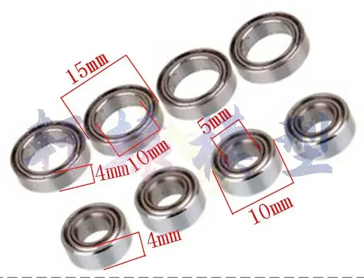 

HSP 102068 Mount Ball Bearings 02138 02139 02079 02080 1/10 Upgrade Parts For 94122 94123 94107 94111 94155 94166 94177 94188