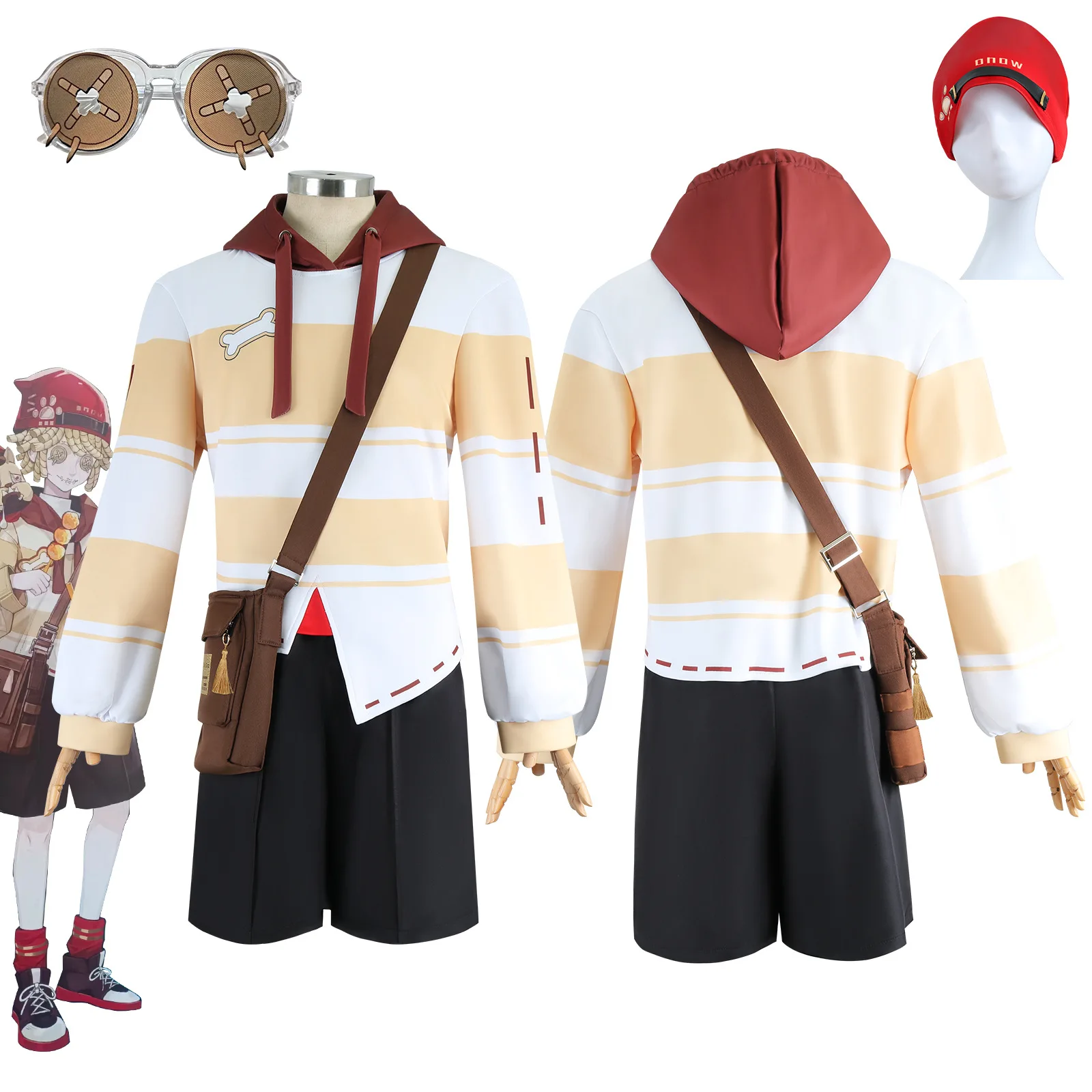 Карнавальная форма, рождественский реквизит, игровой логотип, эксклюзивный костюм почтальона, ролевая игра, супер крутой костюм Victor Grantz S