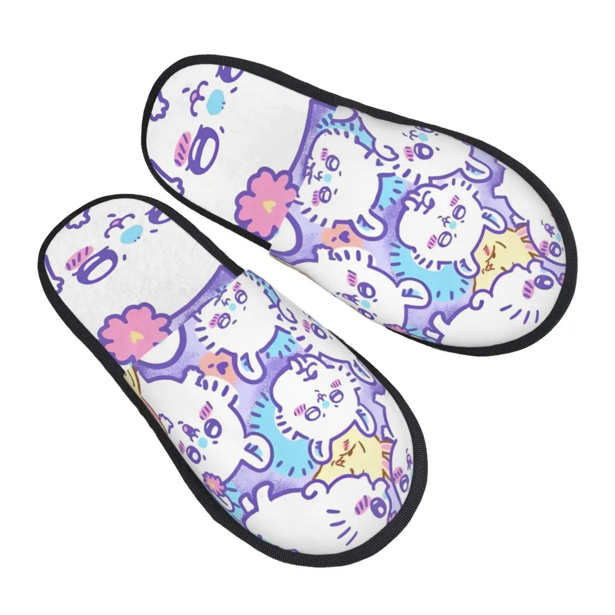 

Custom U-Usagies Manga Classic House Slippers Women Cozy Memory Foam Slip On Hotel Slipper Shoes