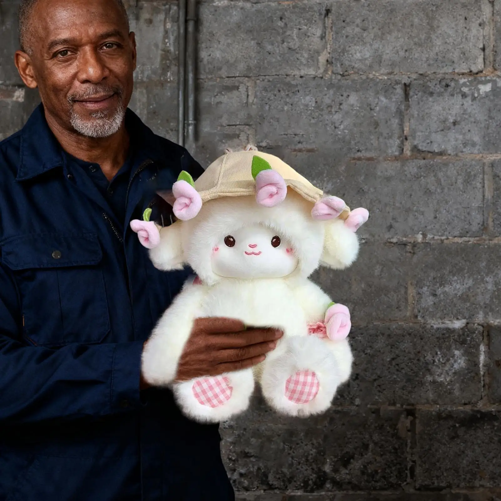 

Мягкая игрушка ягненка 30 см, милая мягкая кукла ягненка, плюшевая мягкая игрушка для спальни, гостиной, дивана, кровати, автомобиля