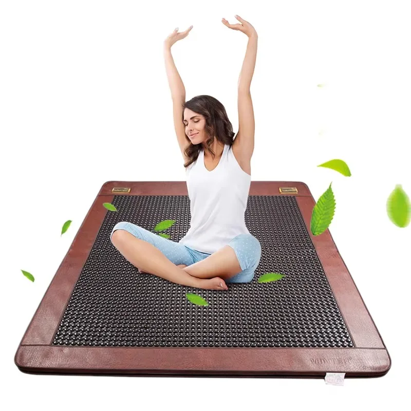 

Jade Mattress Heating Thermal Jade Mat Pad Tourmaline Body Therapy Jade Bed Mattress