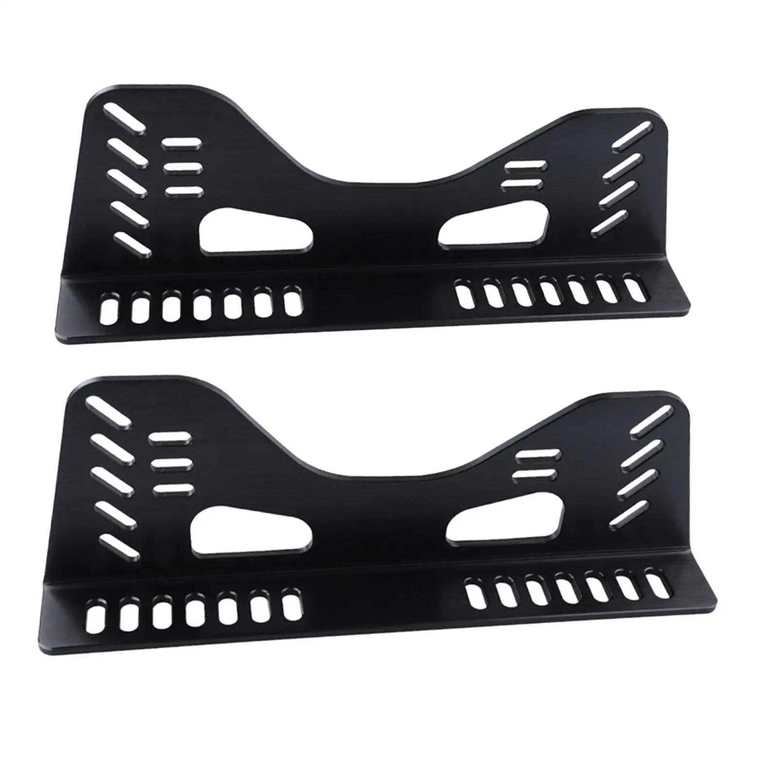 Aluminum Alloy Race Seat Brackets Adjustable Side Mounting Kit Heavy Duty Repair Parts for Car Seats