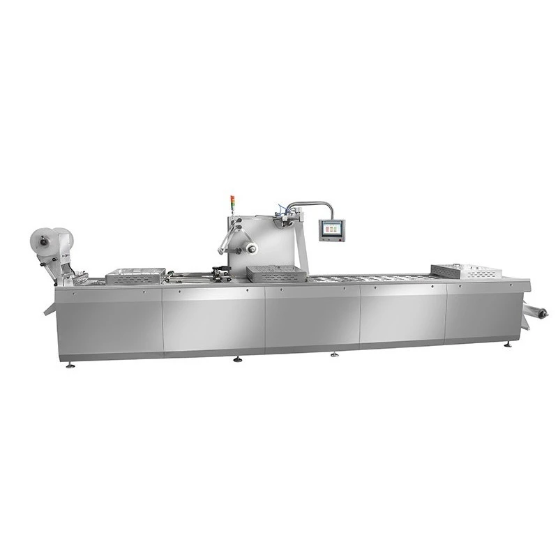 Continuous stretch film packaging machine braised eggs salted duck eggs, egg products food