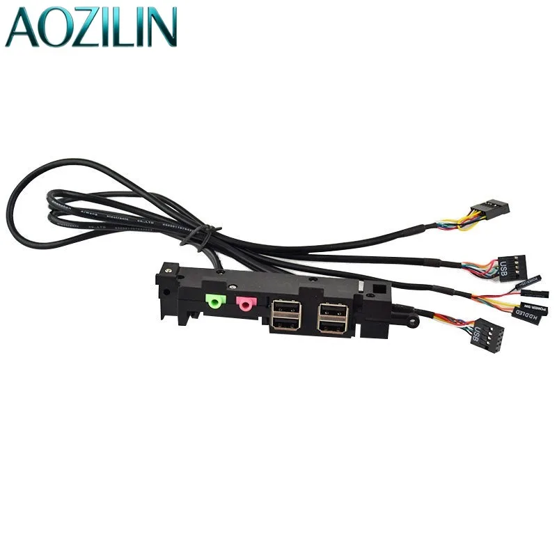AOZILIN 10 Packs Desktop Front Panel X6 USB Port Connector For M415 M425 M910T M920T Chassis Replacement Kit
