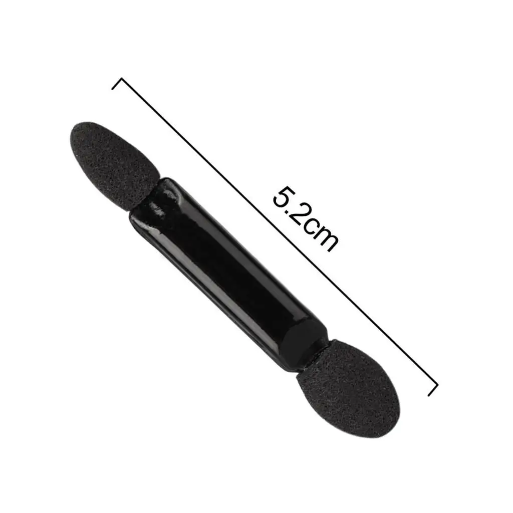 Set di pennelli per ombretto in spugna usa e getta Applicatore per trucco con punta ovale morbida per l'uso quotidiano e nel festival