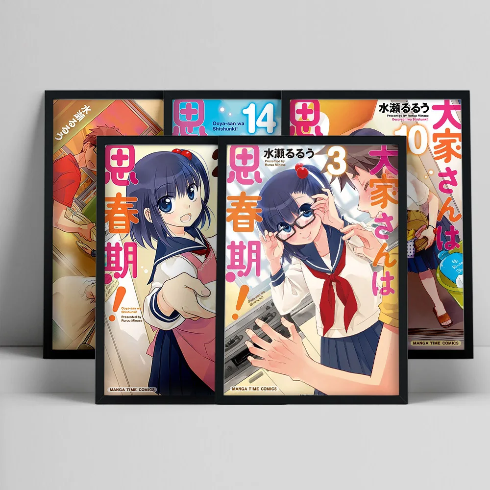 Oya San Wa Shishunki Anime Poster Manga Cartoon Print Art Canvas Painting Modern Wall Stickers Otaku Decor