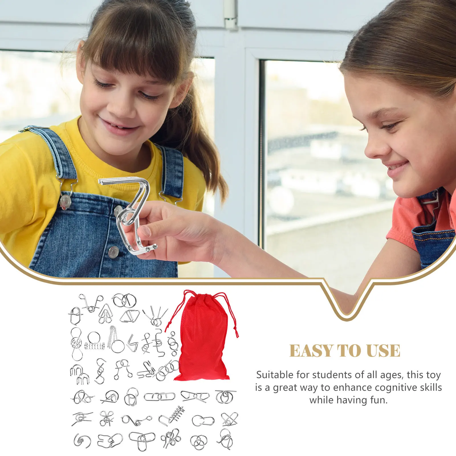 1-set-luban-lock-metal-puzzle-brain-teaser-educational-logic-game-for-kids-adults-iq-development-metal-disentanglement-puzzle