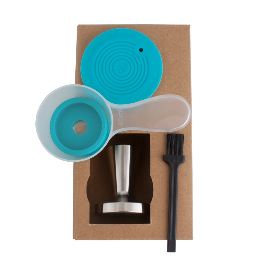 Capsulone/STAINLESS STEEL Metal capsule pod Compatible with dolce gusto Machine Refillable Reusable capsule and tamper