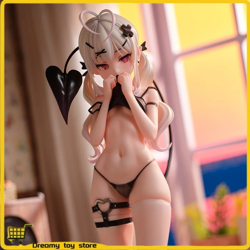 24cm Comic Peripherals Suzumiyahina Action Figure Little Devil Series Ashes Level Anime Elder Collectibles Collection Ornament