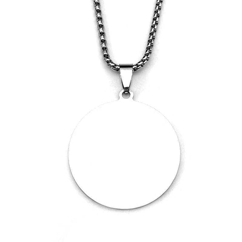 Christian Seven Archangels Medal Angel Pendant Necklace for Women Men Stainless Steel Seal of Solomon Amulet Chain Jewelry Gift