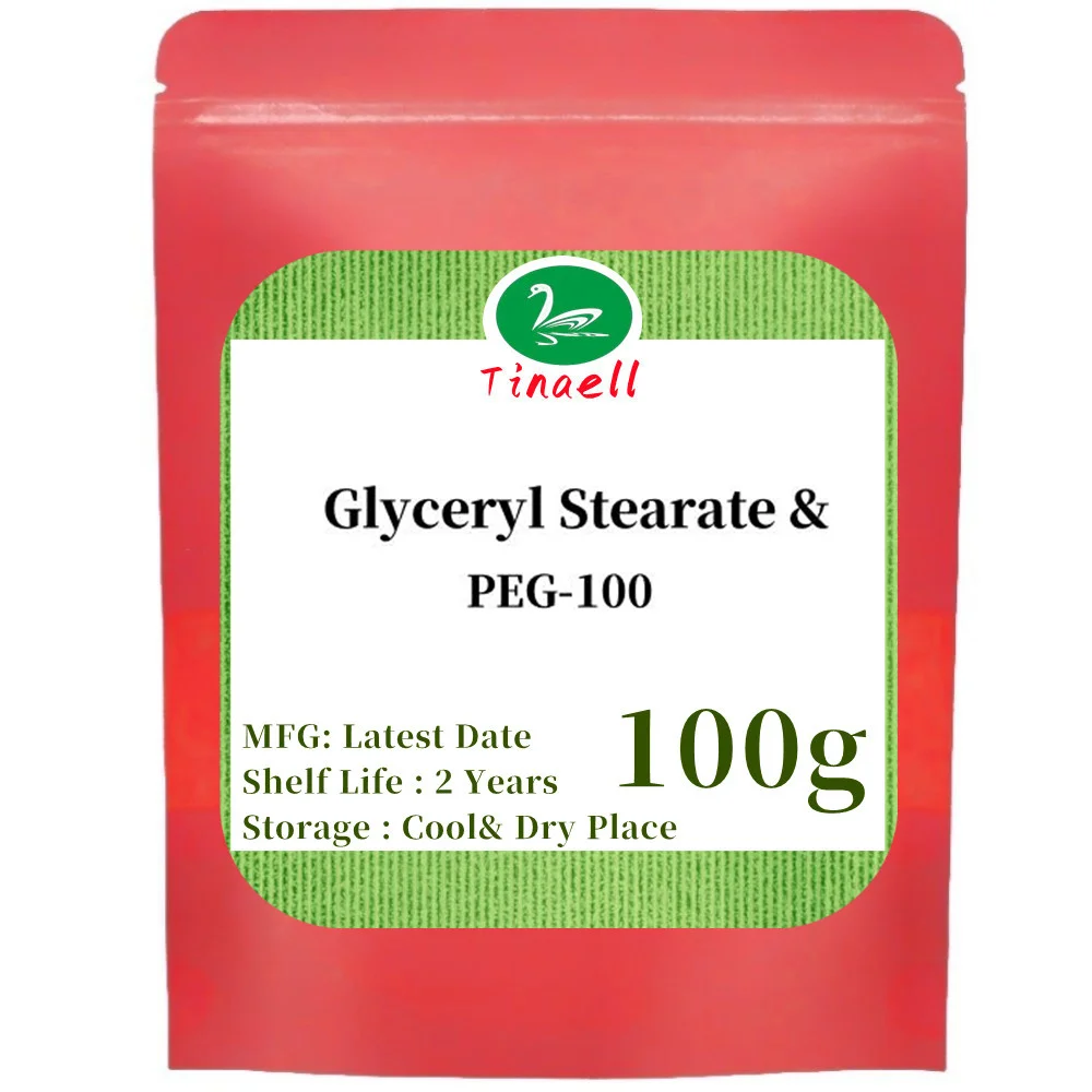 Горячая поставка Глицерил Stearate и PEG-100 Stearate Flakes A165 Косметический эмульгирующий воск Костическое сырье