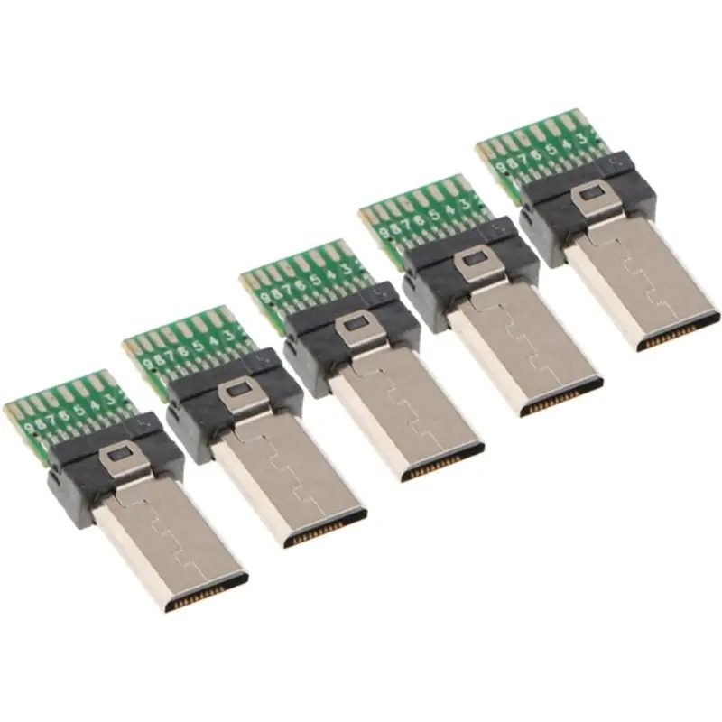 GROCE-5 Pack Mini USB Connector For Sony S2/S3 MULTI Micro