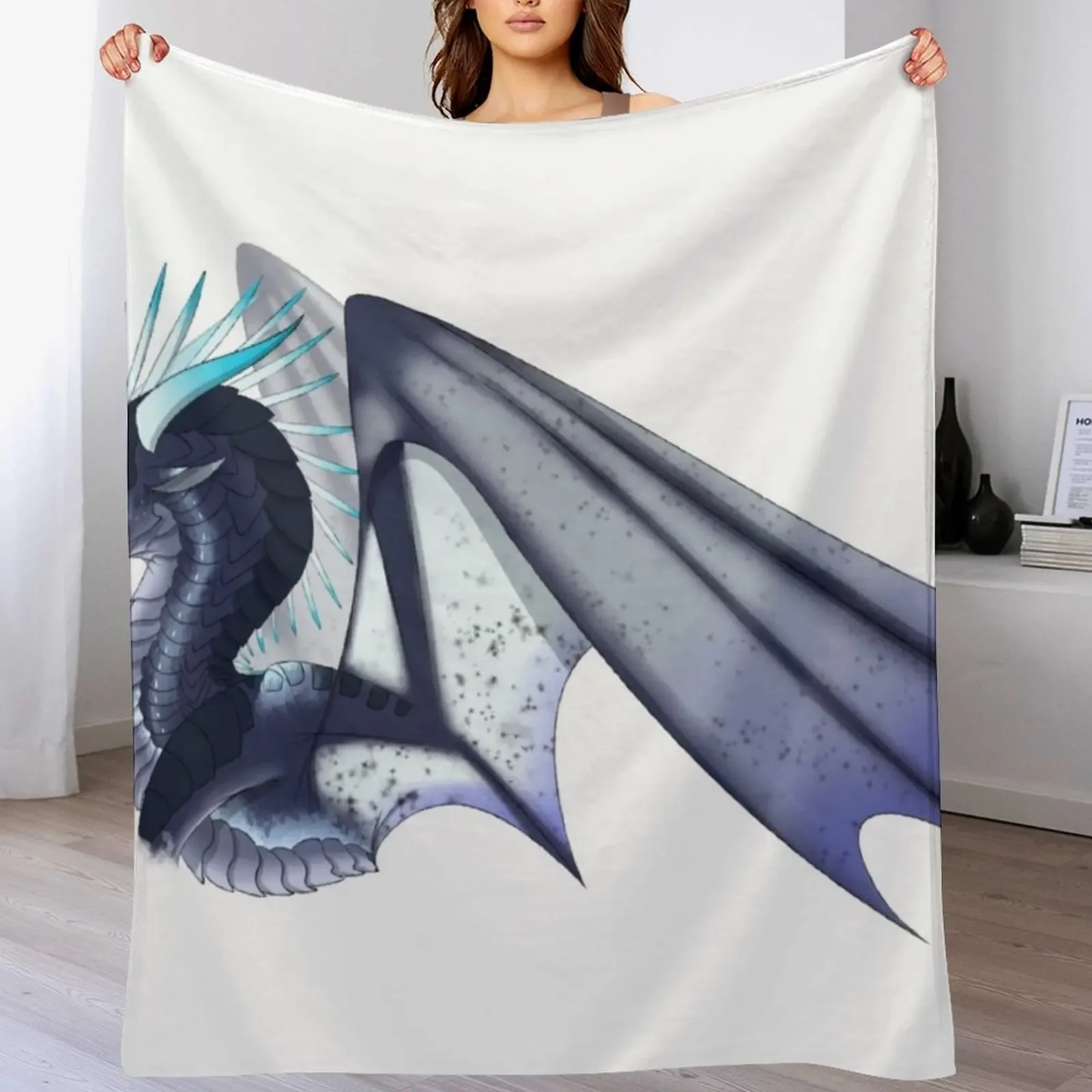 Wings of Fire - Whiteout Throw Blanket Men's Soft Warm Throw Blanket for Couch