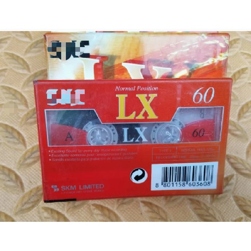 1PCS  FOR SKC LX 60 High quality standard blank tape recording tape