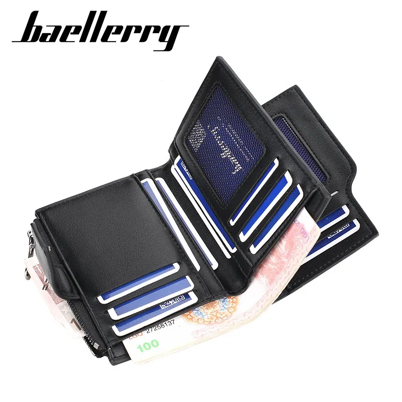Baellerry Fashion Short Wallet for Women Zipper Card Holder Lady's Birthday Holiday Gift Wallets