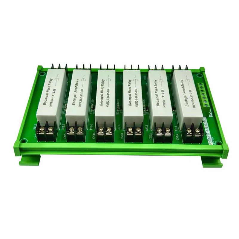 15KV Dry Reed Relay Module HRM24-6A15 6-channel Normally Open High Voltage Conversion Board