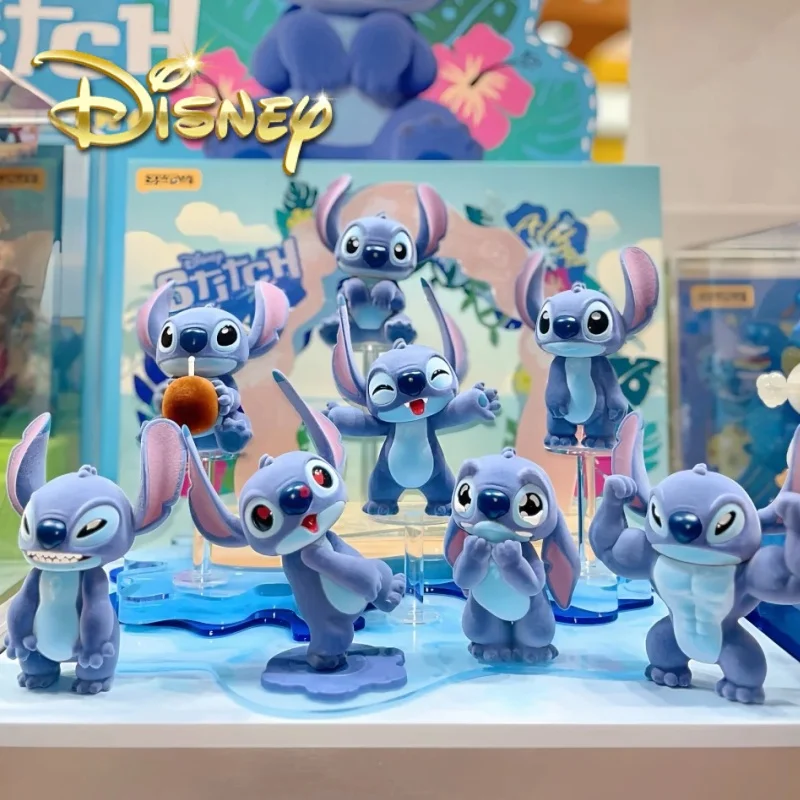 52 ของเล่น Disney Stitch แปลกน่ารัก Series กล่องตาบอด Mystery Box Stitch Action Figure ตกแต่งเครื่องประดับ Surprise กระเป๋าคริสต์มาสของขวัญ