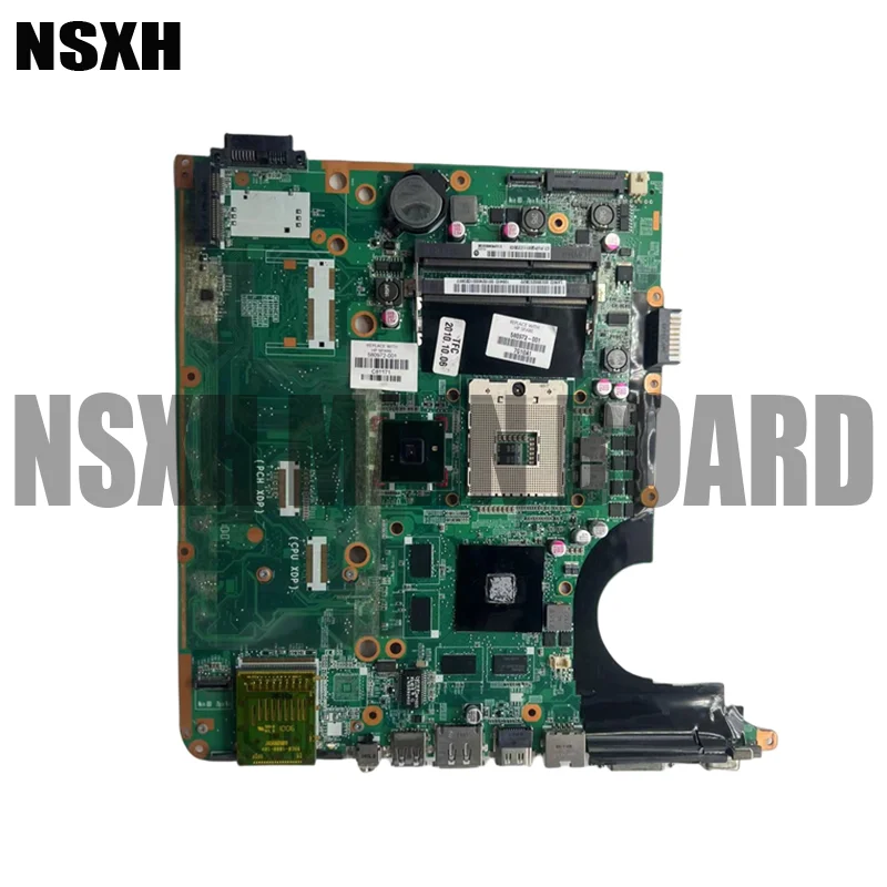 For Pavilion DV6 DV6-2000 Laptop Motherboard 571186-001 DA0UT1MB6E0 DDR2 4650 1GB Free CPU Fully Tested