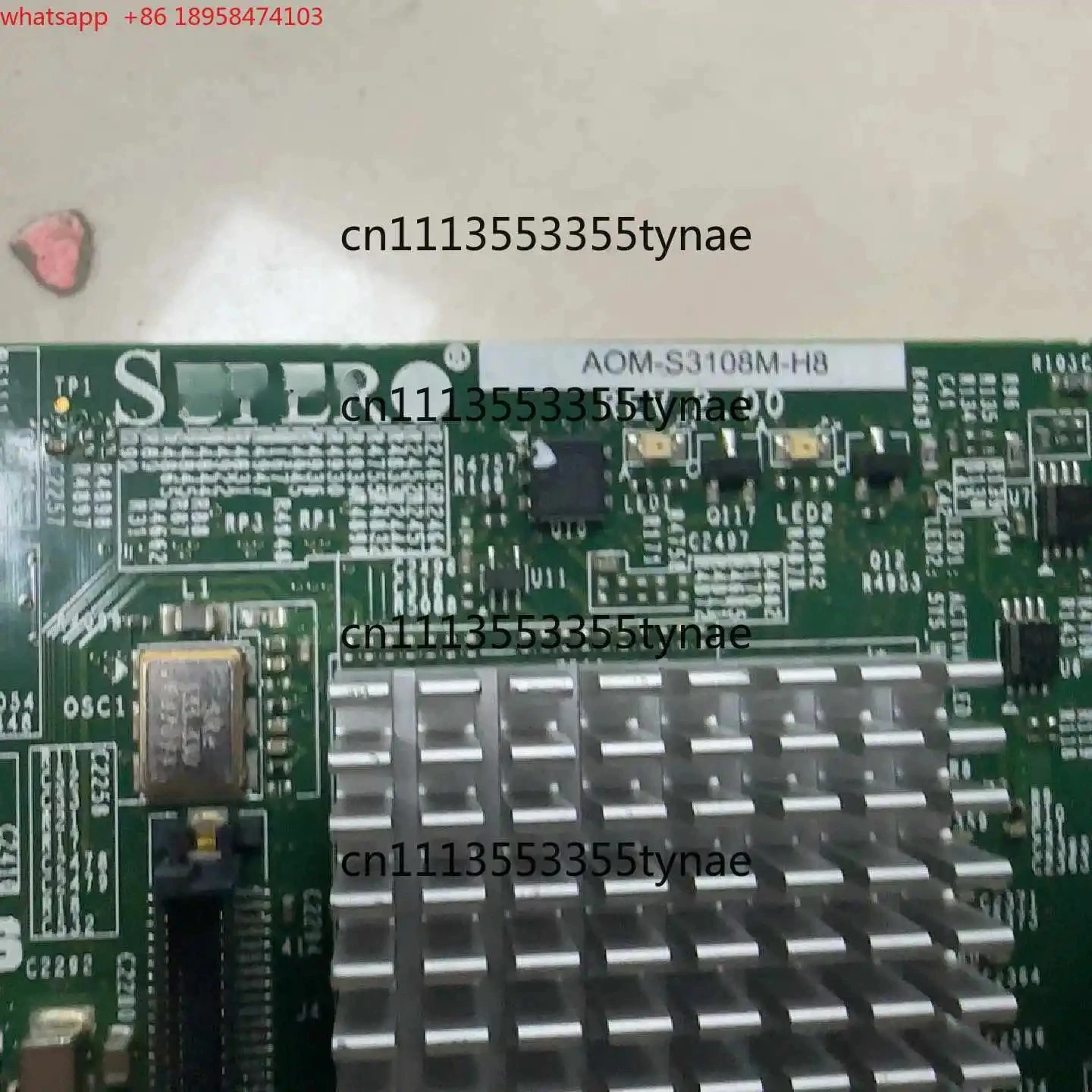 8-Port 12G SAS3 RAID Card 2GB Cache, Controller Compatible with AOM-S3108M-H8 SAS3108 Chip