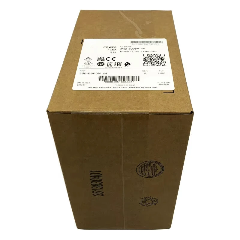 25B-B5P0N104 New Original  525 0.75KW(1HP) AC Drive 25BB5P0N104 AB