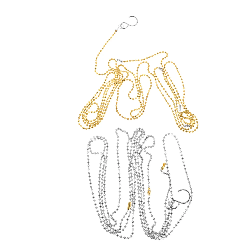 

2Pcs Volleyball Net Measure Chain Precision Height Measurement Tool Lightweight Referee Equipment for Indoor Outdoor Volleyball