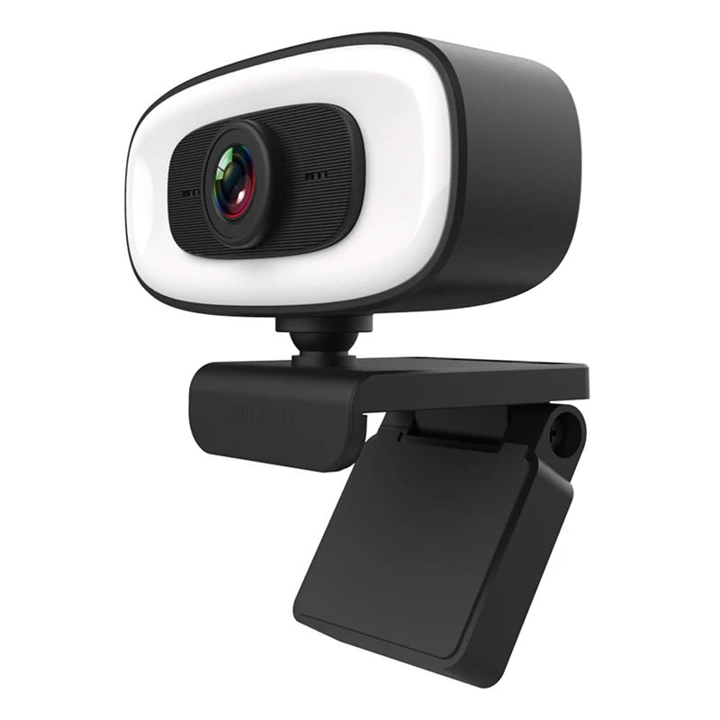 三脚付きウェブカメラ,2K, USB 2.0,ビデオ通話,オンライン教室,会議,ゲーム録画