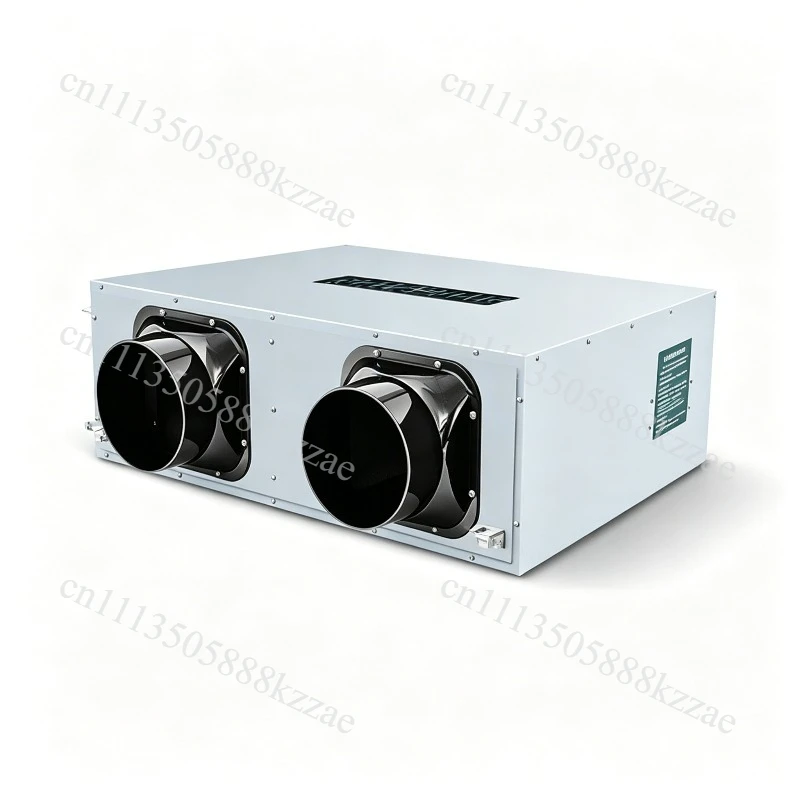 Whole-House Heat Recovery Fresh Air Unit Dual-Flow Supply & Exhaust Ventilation System